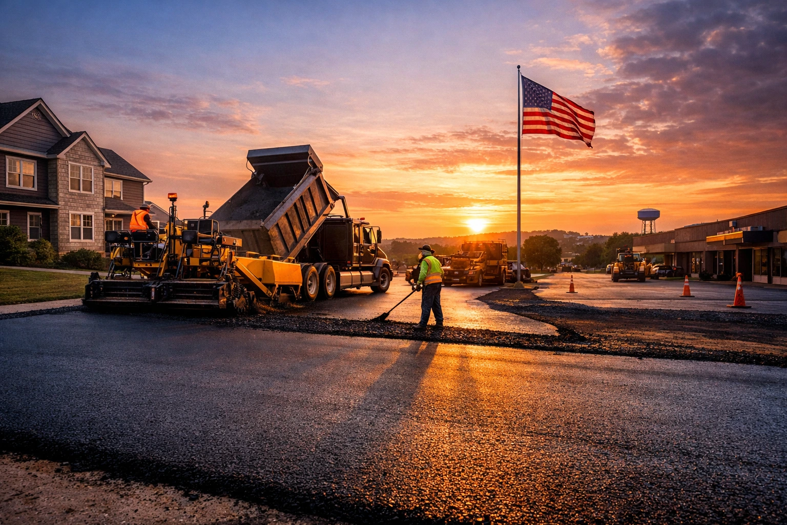 Liberty Paving Co LLC service areas around Quakertown PA